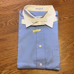 Bankers collar and cuff - 16.5 34/35 Men’s dress shirt